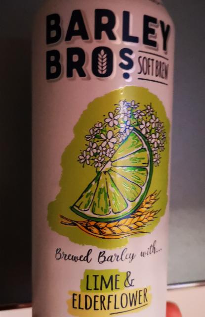 Barley Bros Lime and Elderflower 0.0%, Švyturys (Carlsberg), Lithuania