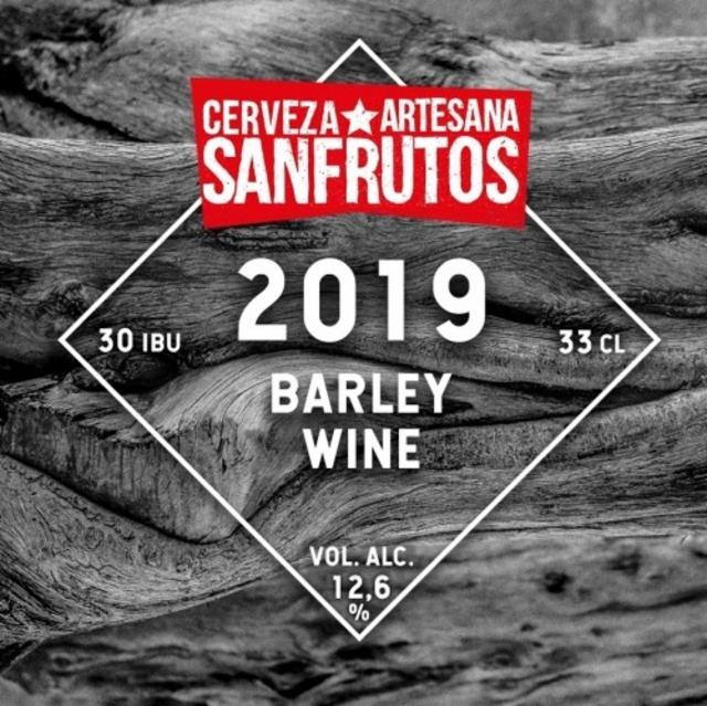 Barley Wine 2019 12.6%, Cerveza SanFrutos, Spain