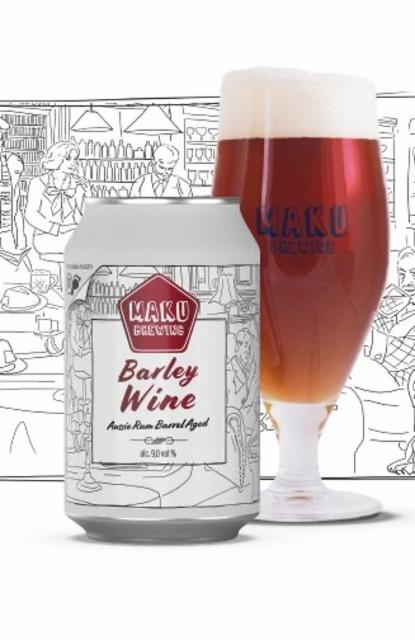 Barley Wine Aussie Rum Barrel Aged 9.0%, Maku Brewing, Finland