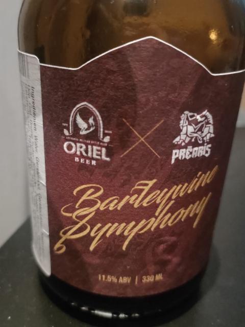 Barleywine Symphony 11.5%, Oriel Beer, Romania