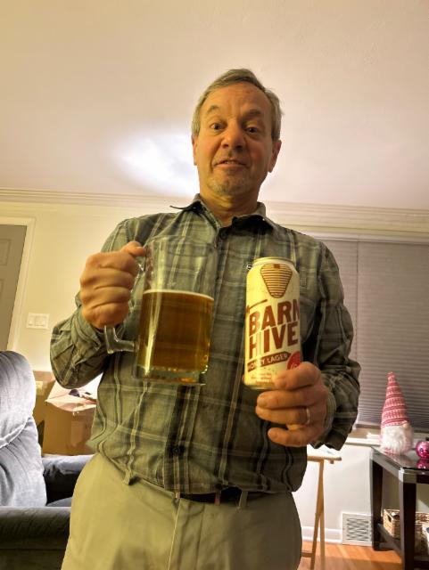Barn Hive Honey Lager, Oast House Brewers