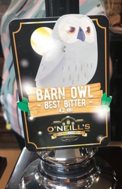 Barn Owl 4.2%, O'Neill's Brewing Company, England