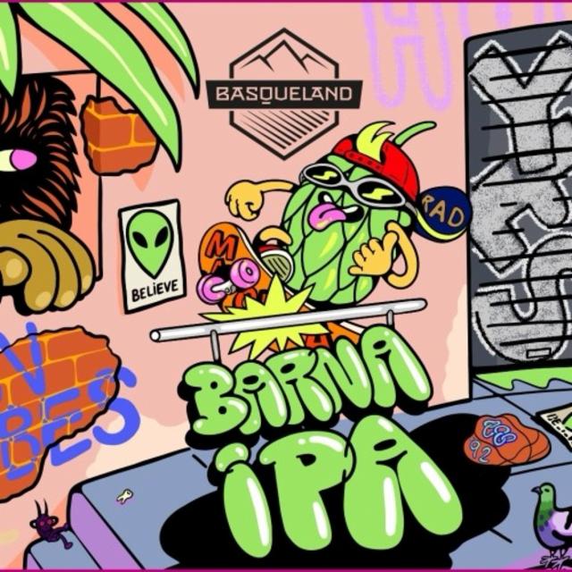 Barna ipa 6.5%, Artisau Garagardoa, Spain