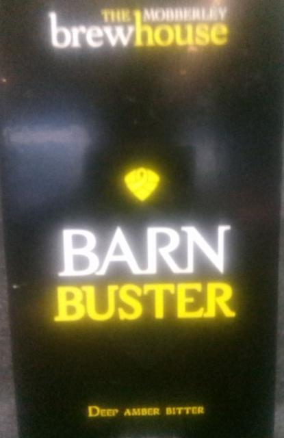 BarnBuster 4.2%, The Mobberley Brewhouse, England