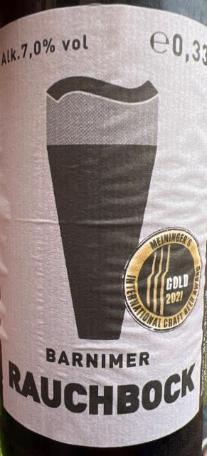 Barnimer Rauchbock 7.0%, Barnimer Brauhaus GbR, Germany