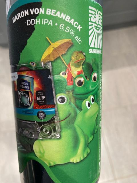 Baron Von Beanback 6.5%, Sureshot Brewing, England