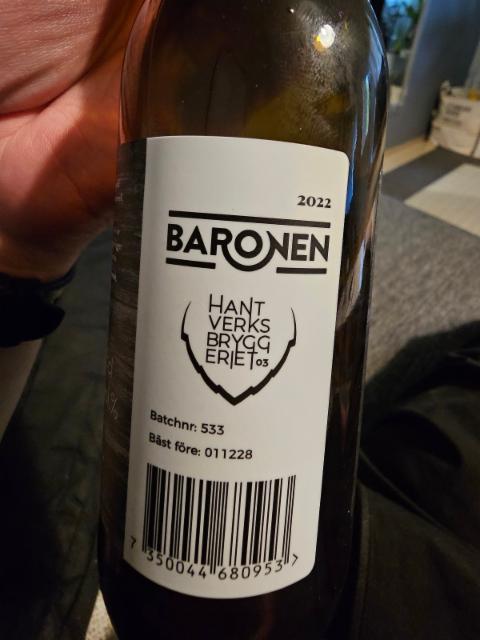 baronen 2022 9.0%, Hantverksbryggeriet, Sweden