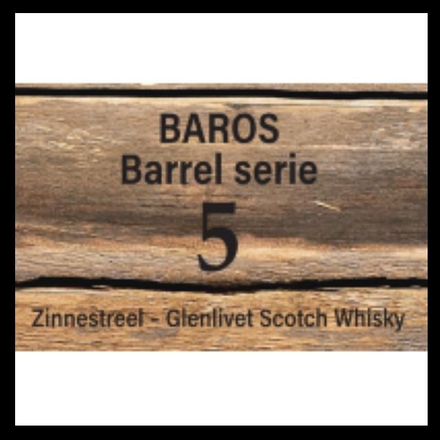 Baros Barrel Series 5 | Zinnestreel – Glenlivet Scotch Whisky Barrel, Baros Bier