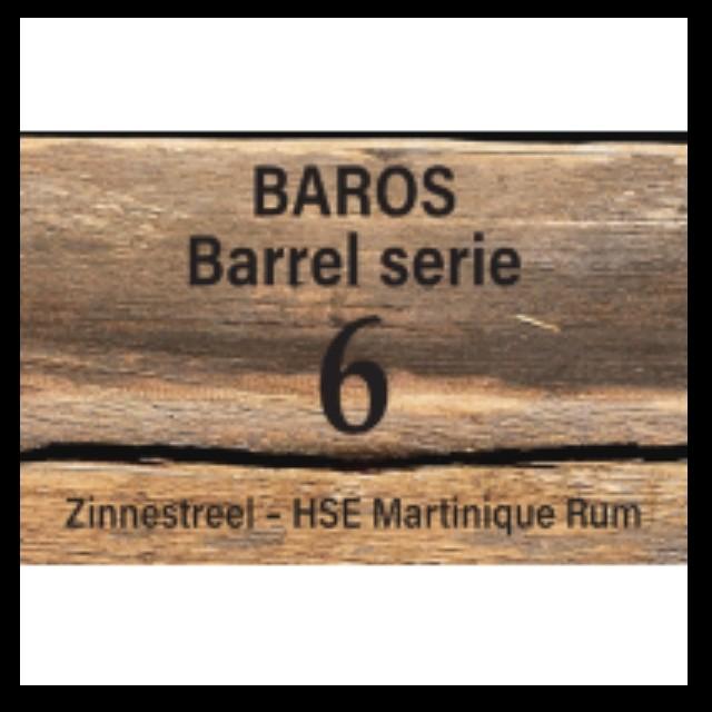 Baros Barrel Series 6 | Zinnestreel – HSE Rum Martinique Barrel, Baros Bier