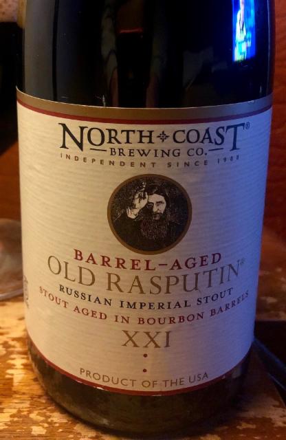 Barrel-Aged Old Rasputin XXI 12.2%, North Coast Brewing, United States