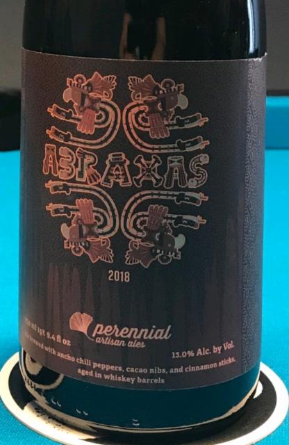 Barrel-Aged Abraxas (2018) 13.0%, Perennial Artisan Ales, United States