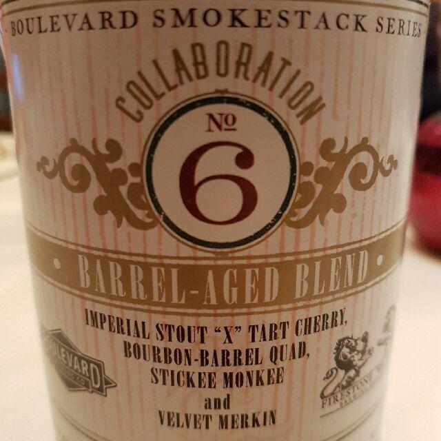 Collaboration No. 6 Barrel-Aged Blend 12.5%, Boulevard Brewing Company (Duvel-Moortgat), United States