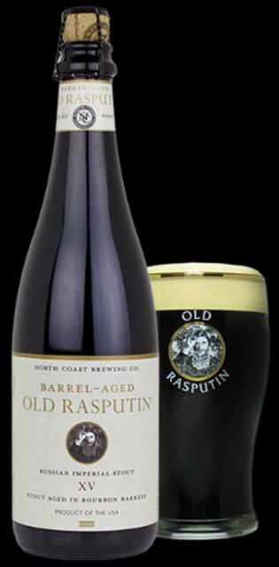 Barrel-Aged Old Rasputin XV 11.9%, North Coast Brewing, United States