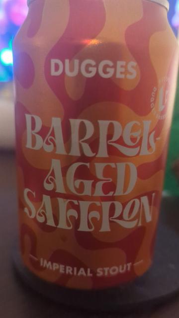 barrel-aged saffron, Dugges Bryggeri