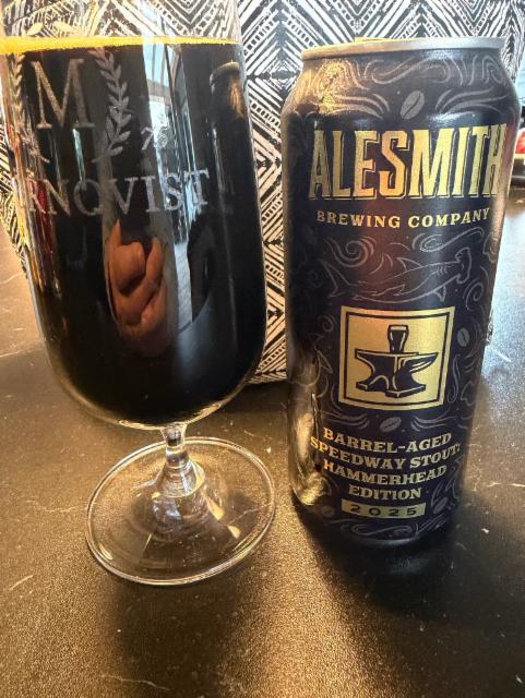 Barrel-Aged Speedway Stout : Hammerhead Edition 2025, Alesmith Brewing Company