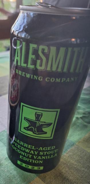 Barrel-aged Speedway Stout: Coconut Vanilla Edition (2023) 13.2%, Alesmith Brewing Company, United States