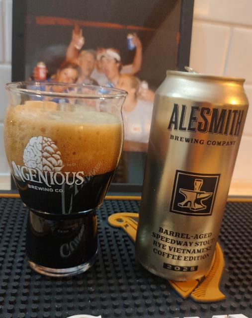 Barrel-Aged Speedway Stout: Rye Vietnamese Coffee Edition 2025 13.9%, Alesmith Brewing Company, United States