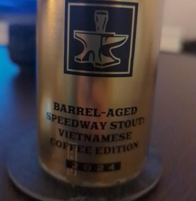 Barrel-Aged Speedway Stout Vietnamese Coffee Edition (2024) 13.6%, Alesmith Brewing Company, United States