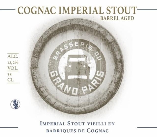 Barrel Aged - Imperial Cognac Stout 12.2%, Brasserie Du Grand Paris, France