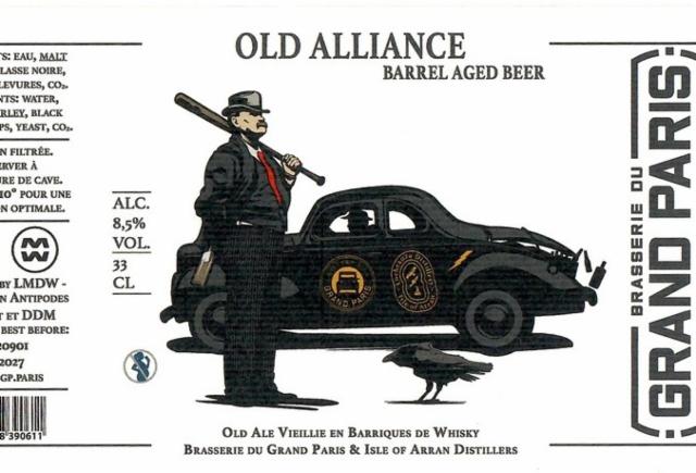 Barrel Aged - Old Alliance 8.5%, Brasserie Du Grand Paris, France