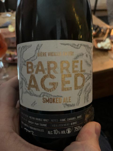 Barrel Aged Smoke Ale 10.0%, Brasserie Pietra, France
