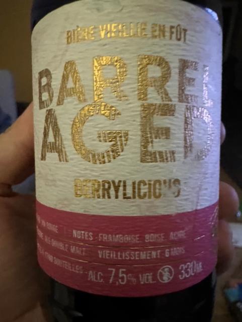 Barrel Aged Berrylicious 7.5%, Brasserie Pietra, France