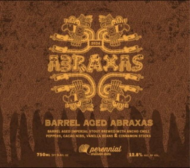 Barrel Aged Abraxas (2024) 12.8%, Perennial Artisan Ales, United States