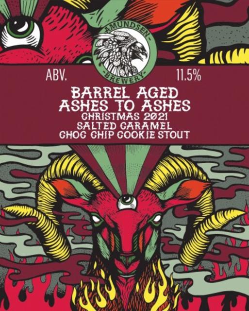 Barrel Aged Ashes to Ashes 2021 11.5%, Amundsen Bryggeri, Norway