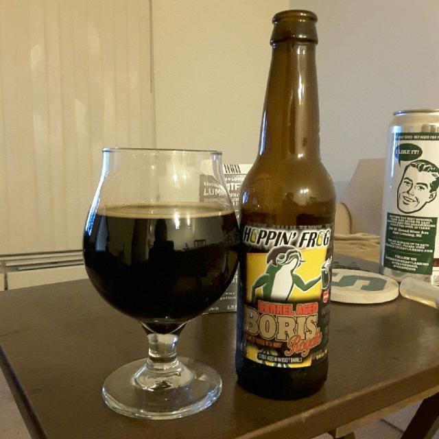 Barrel Aged B.O.R.I.S. Royale 9.4%, Hoppin' Frog Brewery, United States