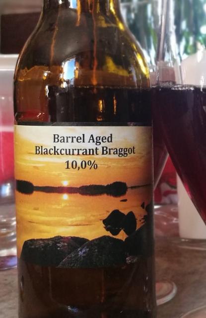 Barrel Aged Blackcurrant Braggot 10.0%, Mallaskuun Panimo, Finland