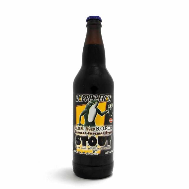 Barrel Aged B.O.R.I.S The Crusher 9.4%, Hoppin' Frog Brewery, United States