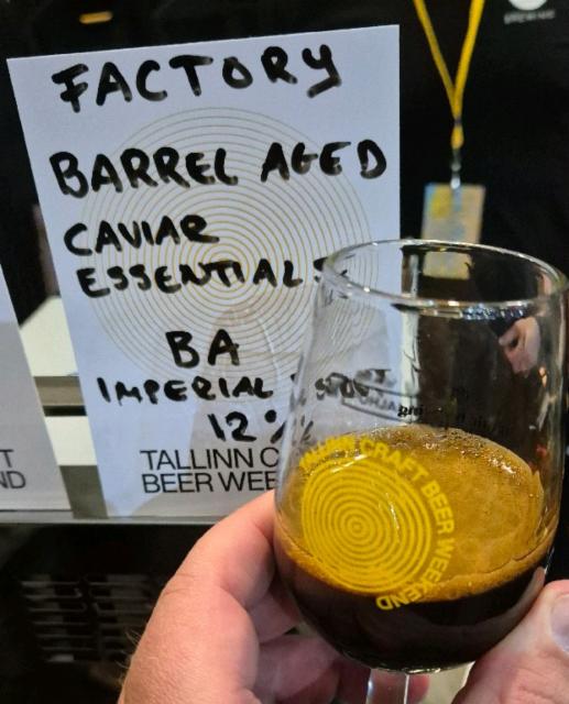 Barrel Aged Caviar Essentials 12.0%, Factory Brewing, Finland