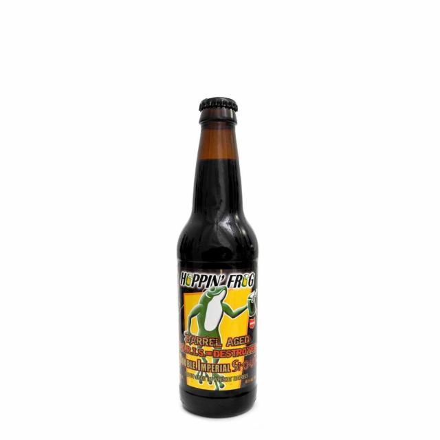 Barrel Aged D.O.R.I.S. The Destroyer Double Oatmeal Imperial Stout 10.5%, Hoppin' Frog Brewery, United States