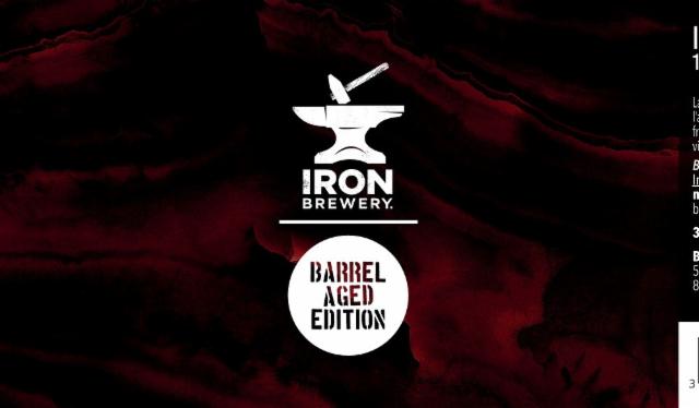 Barrel Aged Edition - Imperial Stout Griotte 12 Month Red Wine BA 11.0%, Brasserie Iron, France