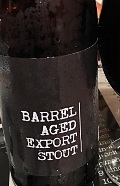 Barrel Aged Export Stout 7.4%, Allendale Brewery, England
