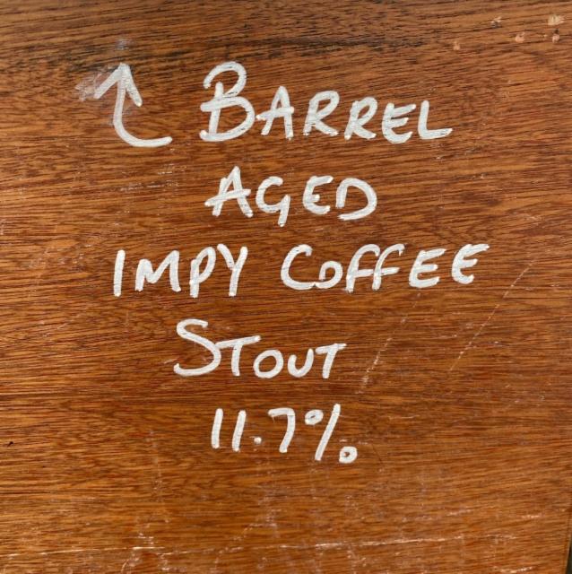 Barrel Aged Imperial Coffee Stout 11.7%, Harbour Brewing Company, England