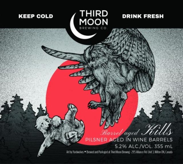 Barrel Aged Kills 5.2%, Third Moon Brewing Company, Canada