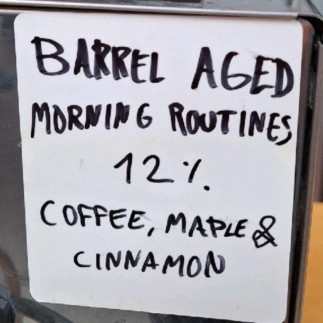 Barrel Aged Morning Routines 12.0%, Factory Brewing, Finland