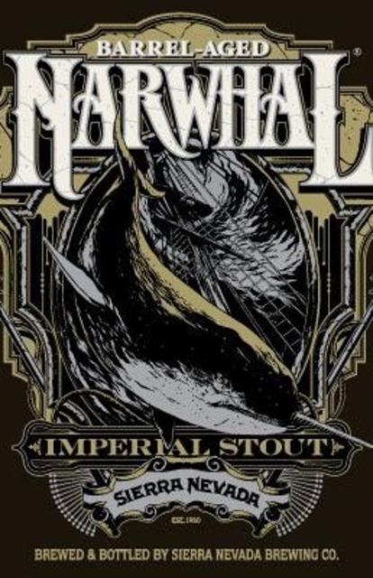 Barrel-Aged Narwhal 2015 12.9%, Sierra Nevada Brewing Company, United States