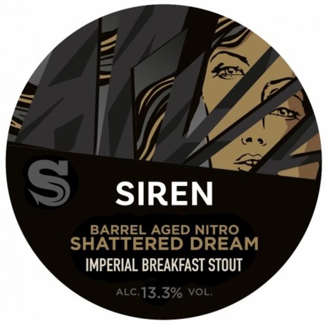 Barrel Aged Nitro Shattered Dream 2022 13.3%, Siren Craft Brew, England