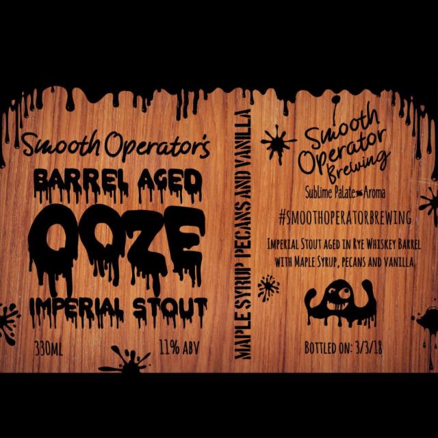 Barrel Aged Ooze 11.0%, Smooth Operator Brewing, Finland