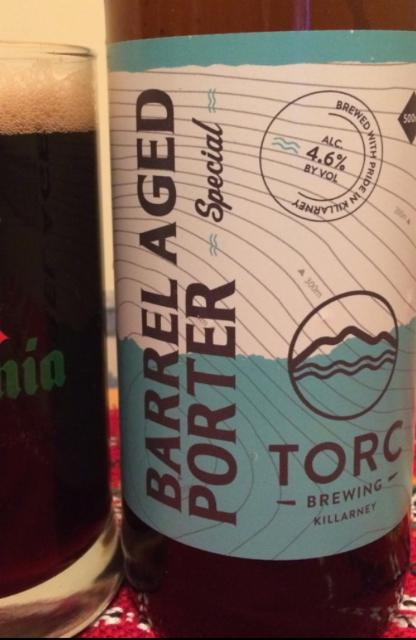 Barrel Aged Porter 4.6%, Torc Brewing, Ireland