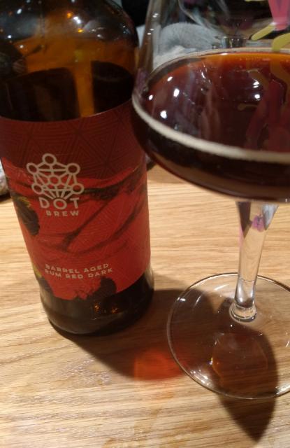 Barrel Aged Rum Red Dark 8.9%, DOT Brew, Ireland