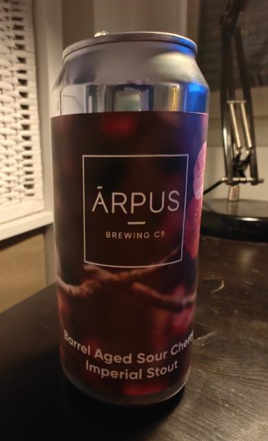 Barrel Aged Sour Cherry Imperial Stout 12.0%, Ārpus Brewing Co., Latvia