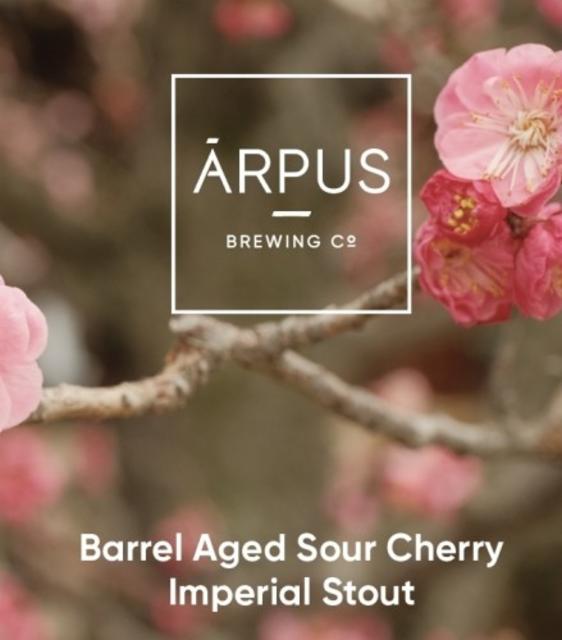 Barrel Aged Sour Cherry Imperial Stout 12.0%, Ārpus Brewing Co., Latvia