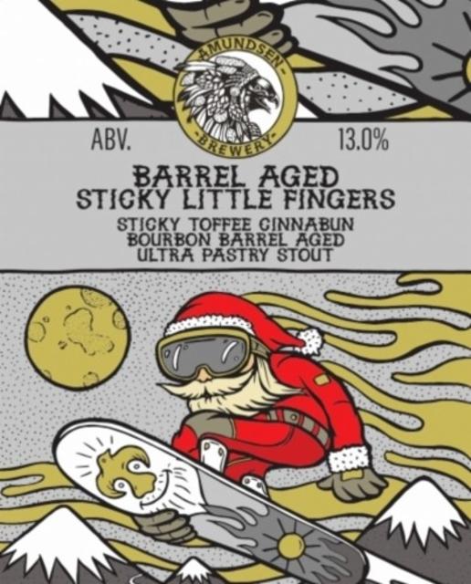 Barrel Aged Sticky Little Fingers 13.0%, Amundsen Bryggeri, Norway