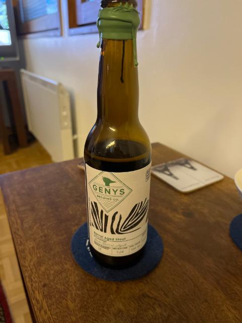 Barrel aged stout 7.0%, Genys Brewing Co., Lithuania