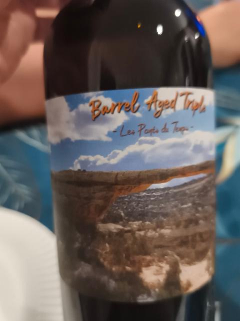 barrel aged triple, Brasserie Bakpaker