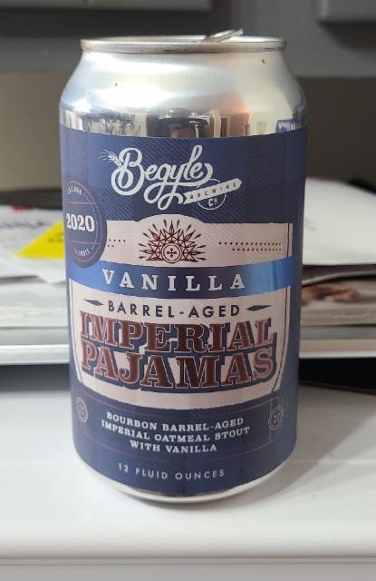 Barrel Aged Vanilla Imperial Pajamas 13.1%, Begyle Brewing Company, United States