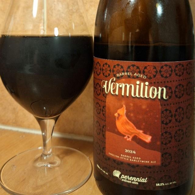 Barrel Aged Vermilion (2024) 14.1%, Perennial Artisan Ales, United States